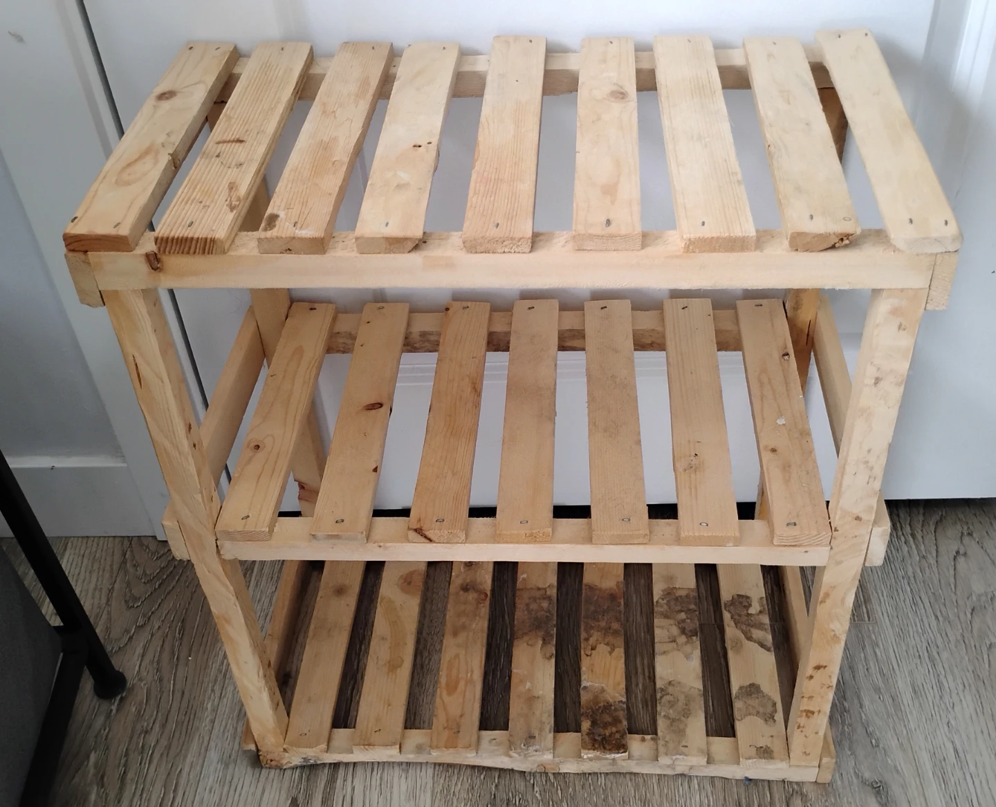 Wooden Shelf and shoe rack combo (available until April 24) - photo 2