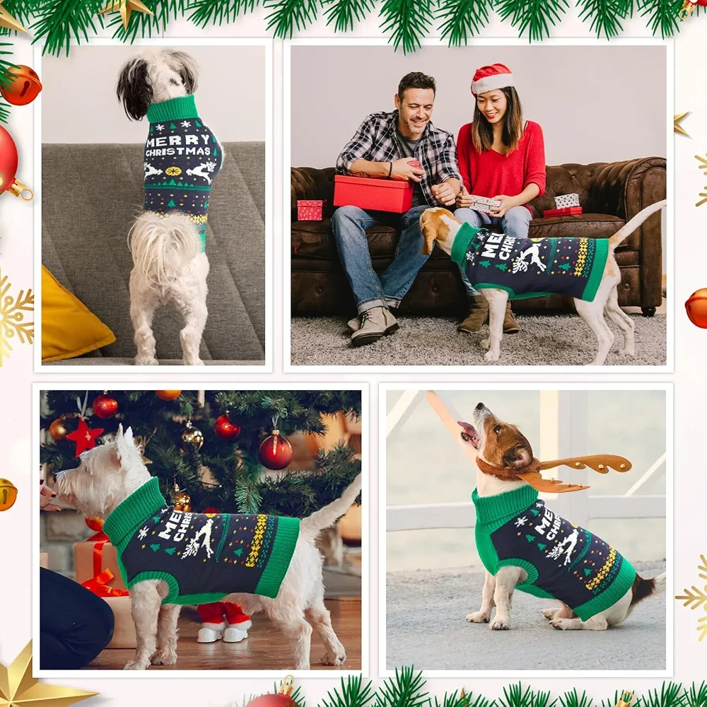 Dog Christmas Sweater - Size XL - photo 4