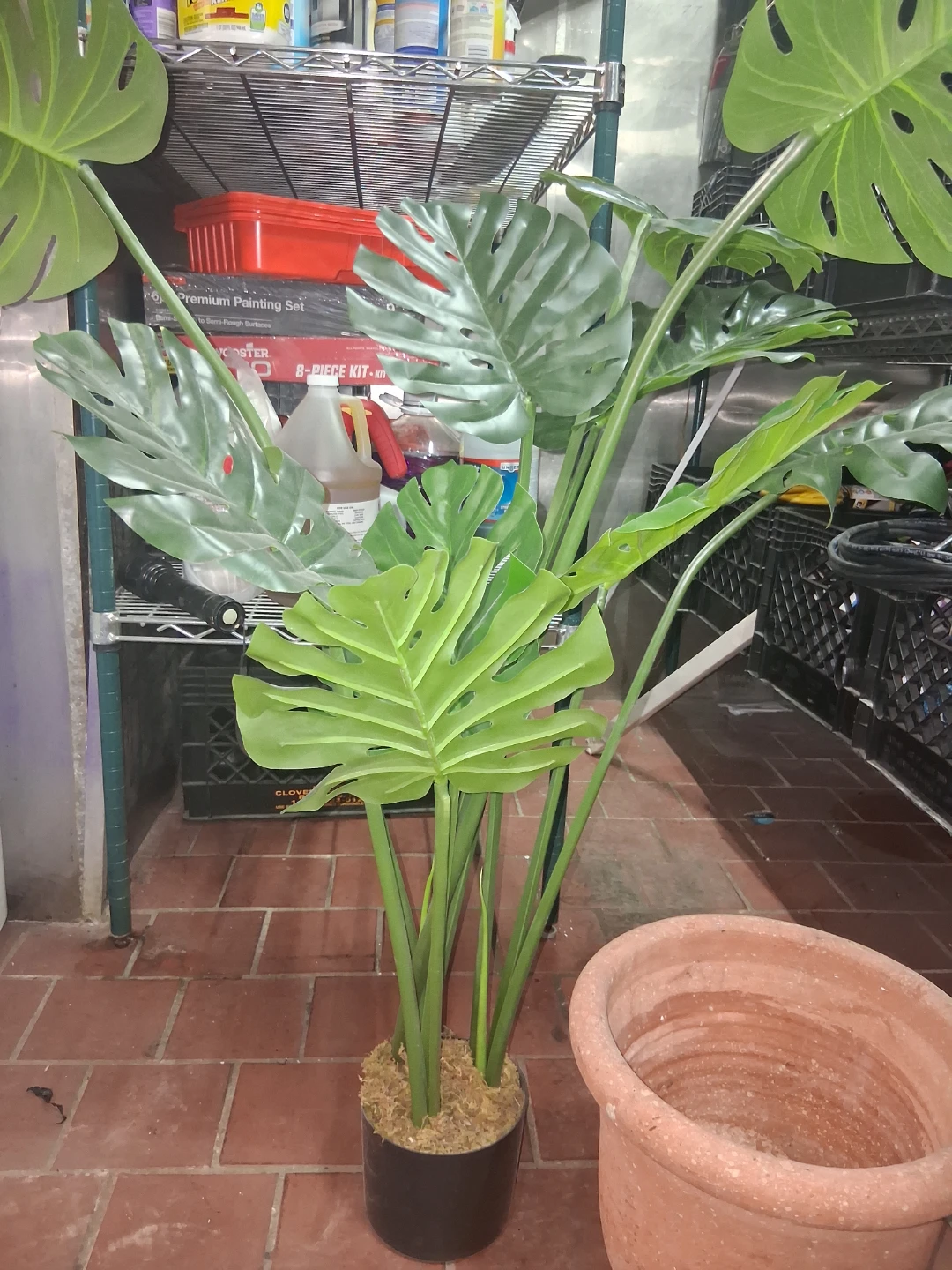 Artificial Monstera Plant - photo 2