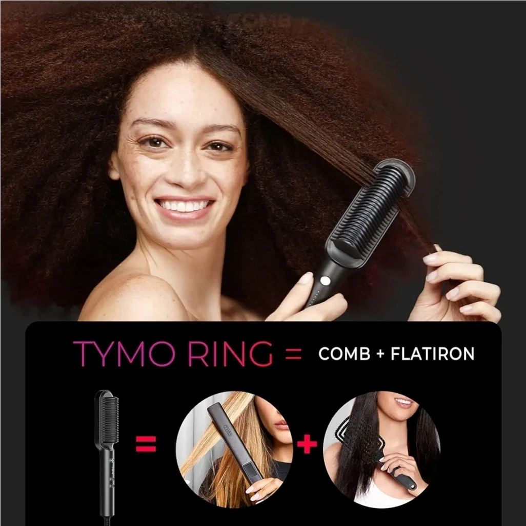 TYMO Ring Hair Straightener Comb - photo 4