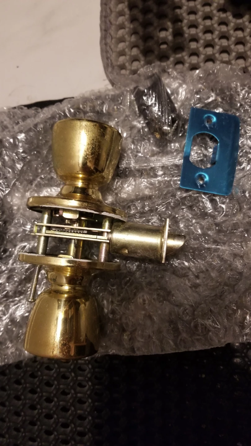 Brass Door Knob Set x6
