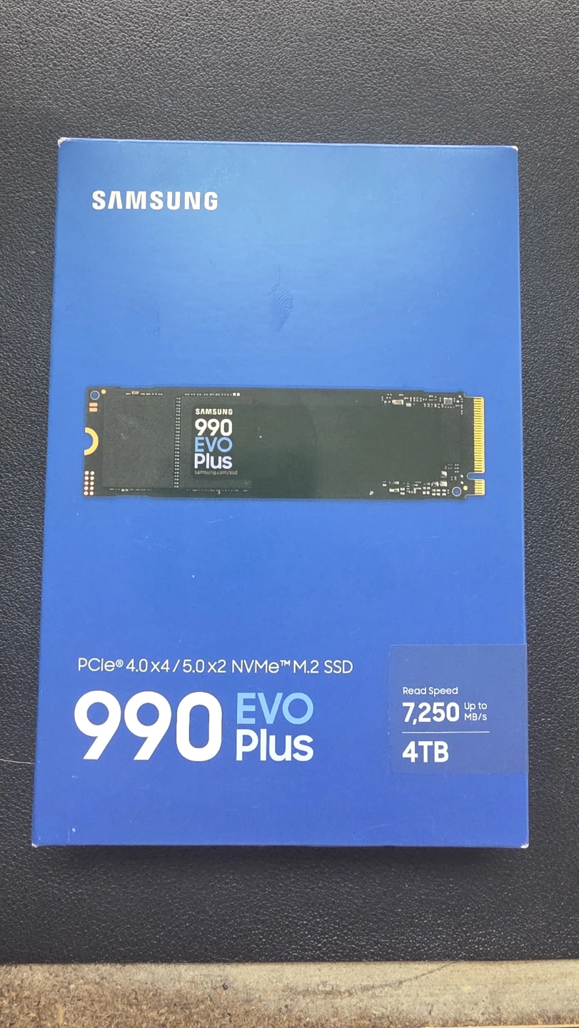 Samsung 990 EVO Plus 4TB NVMe M.2 SSD