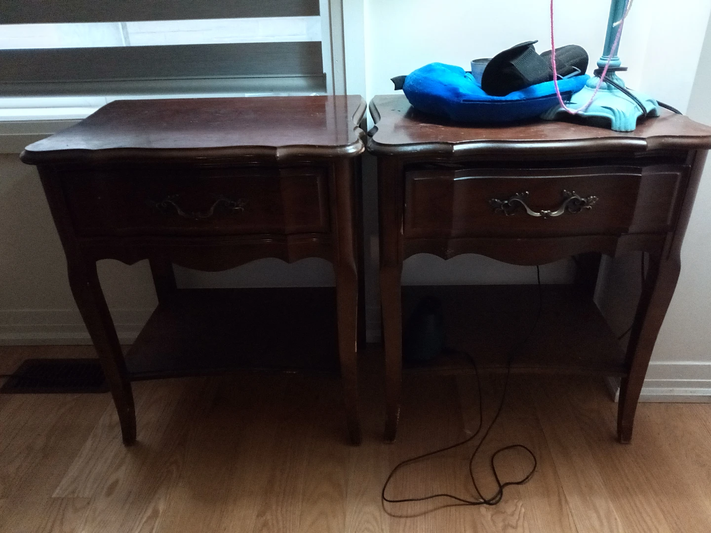 Wooden Side Tables - Set of 2 - photo 2