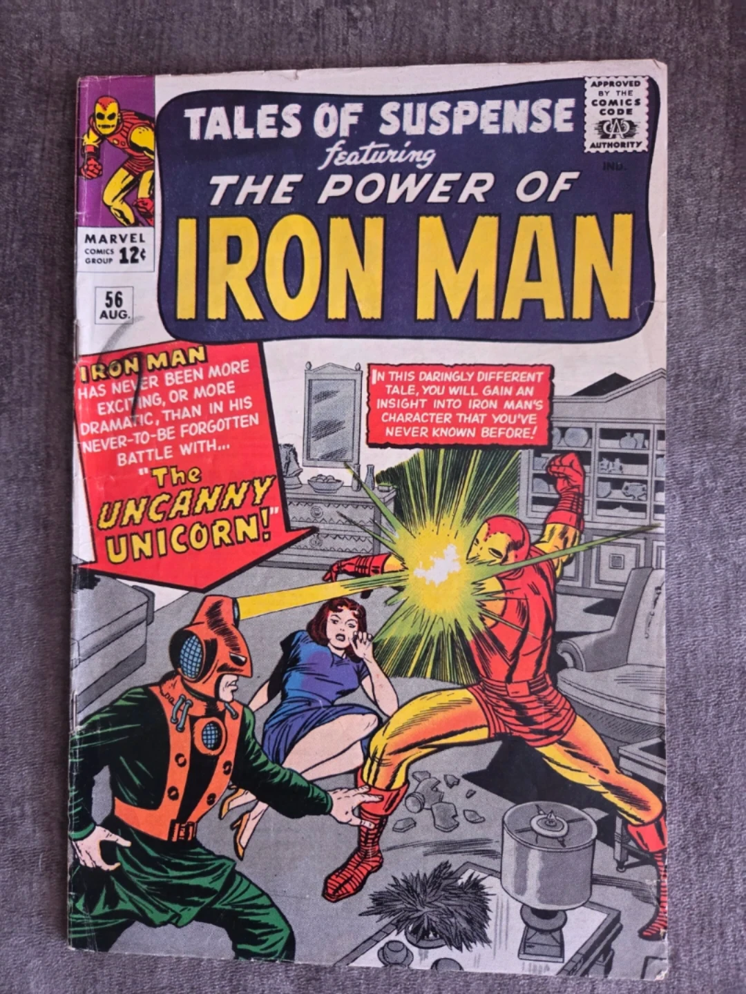Tales of Suspense #56 Featuring Iron Man Comic Book