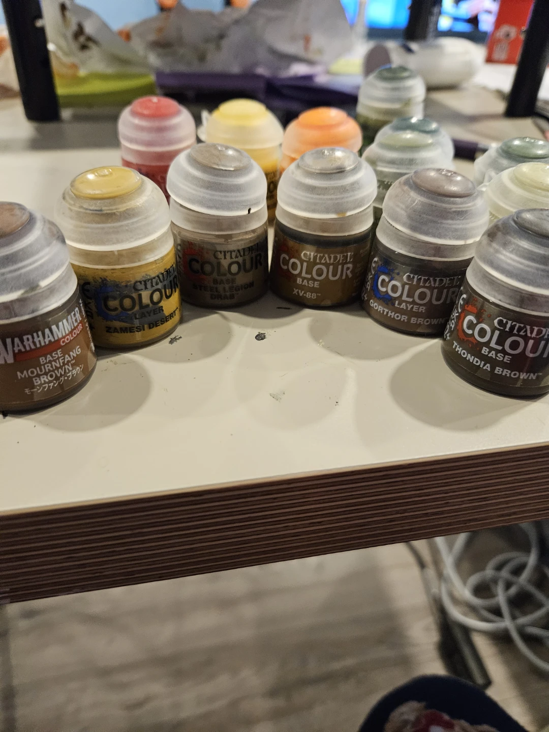 Citadel paint lot (15 paints mainly based or layer) - photo 2