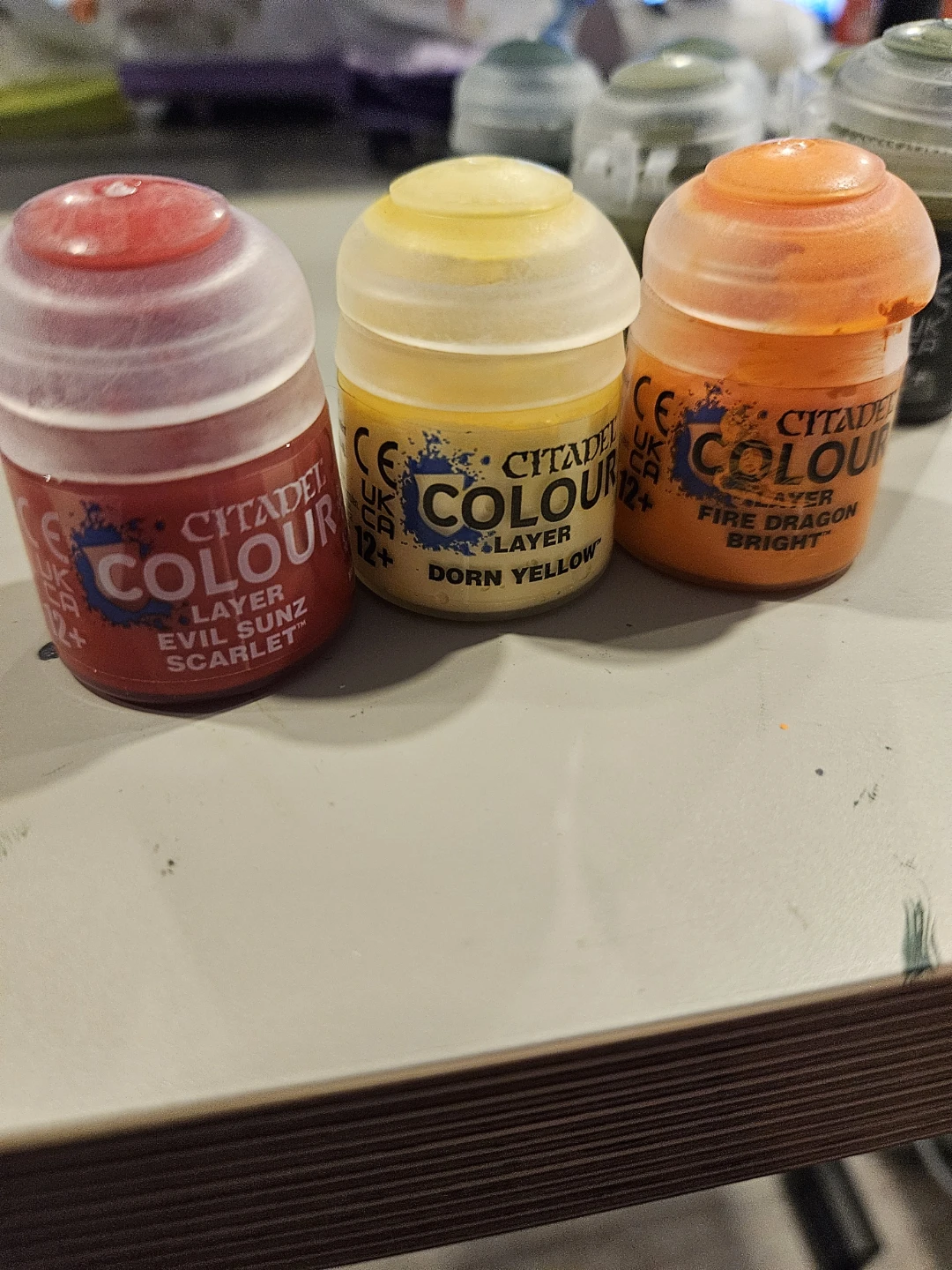 Citadel paint lot (15 paints mainly based or layer) - photo 4