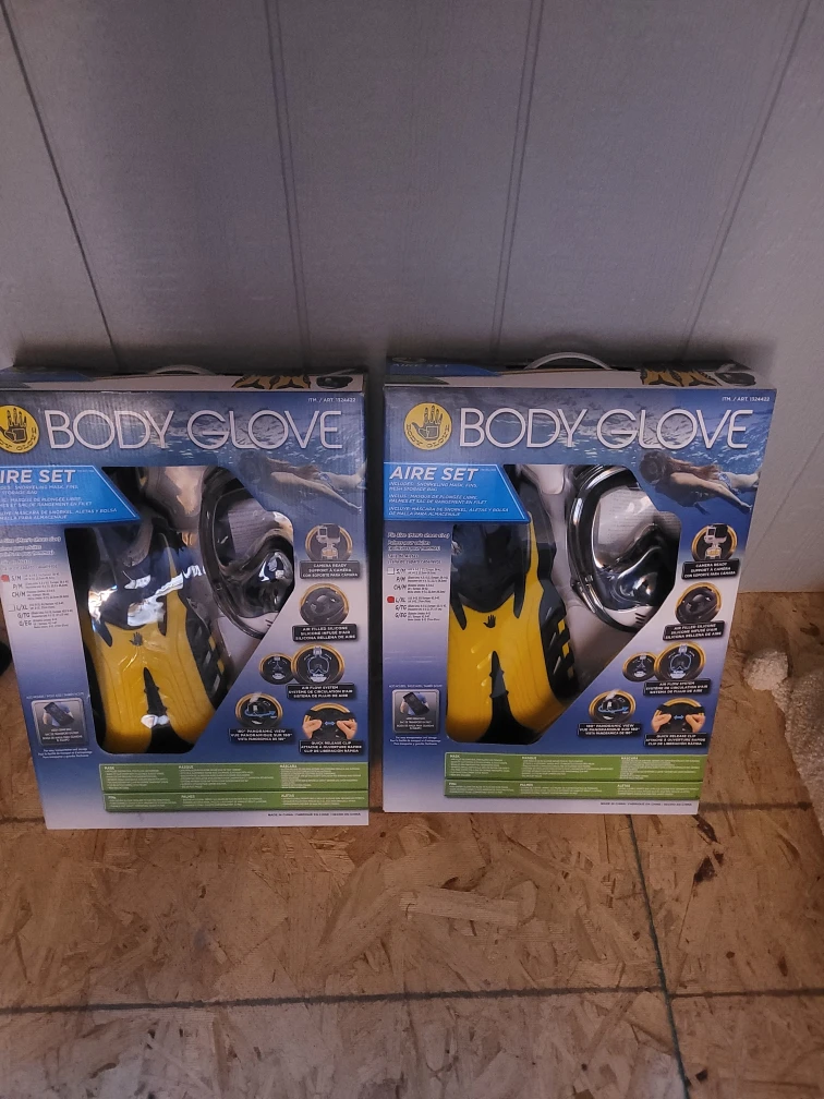 Body Glove Aire Set Snorkel Mask and Fins