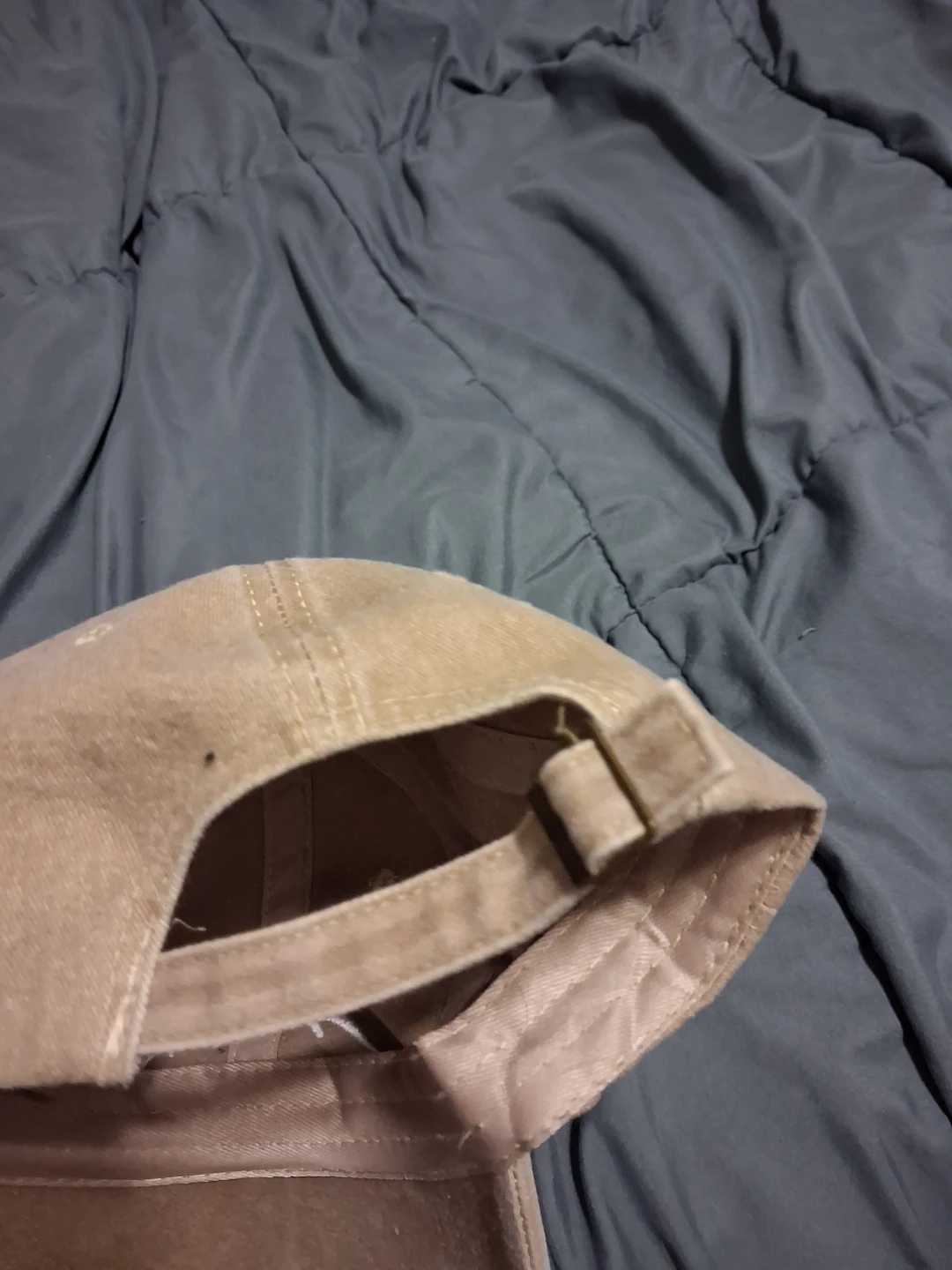 Light Brown Baseball Cap with mountain graphics - photo 4