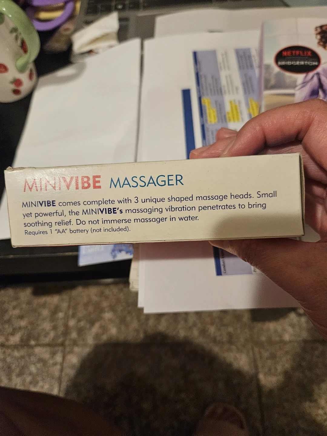 MINIVIBE Massager with 3 Heads - photo 3