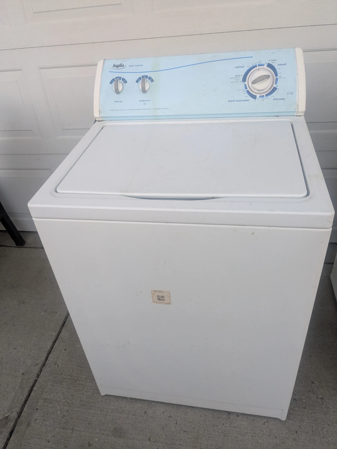 Inglis Top Load Washing Machine and Maytag Dryer Set - photo 2