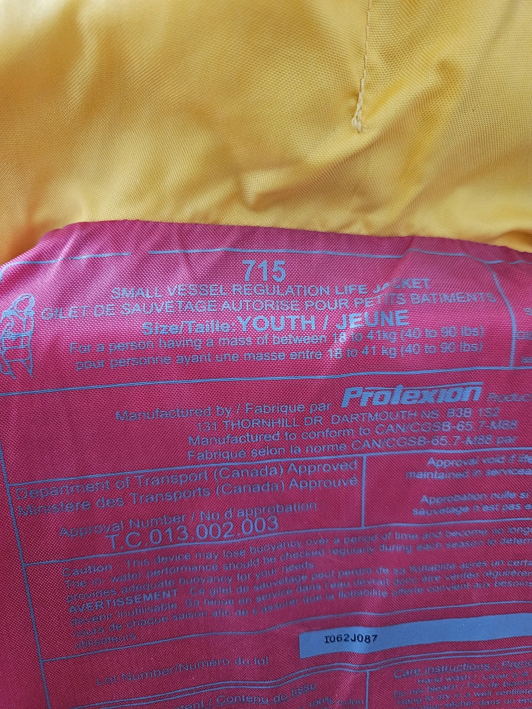 Buoy-Boy Youth Life Jacket 40 to 90 lbs - photo 3
