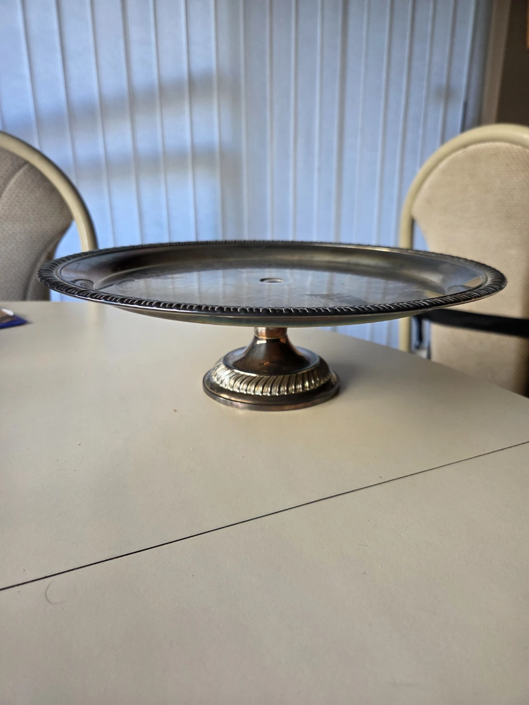 Elegance Silver Plated Cake Stand