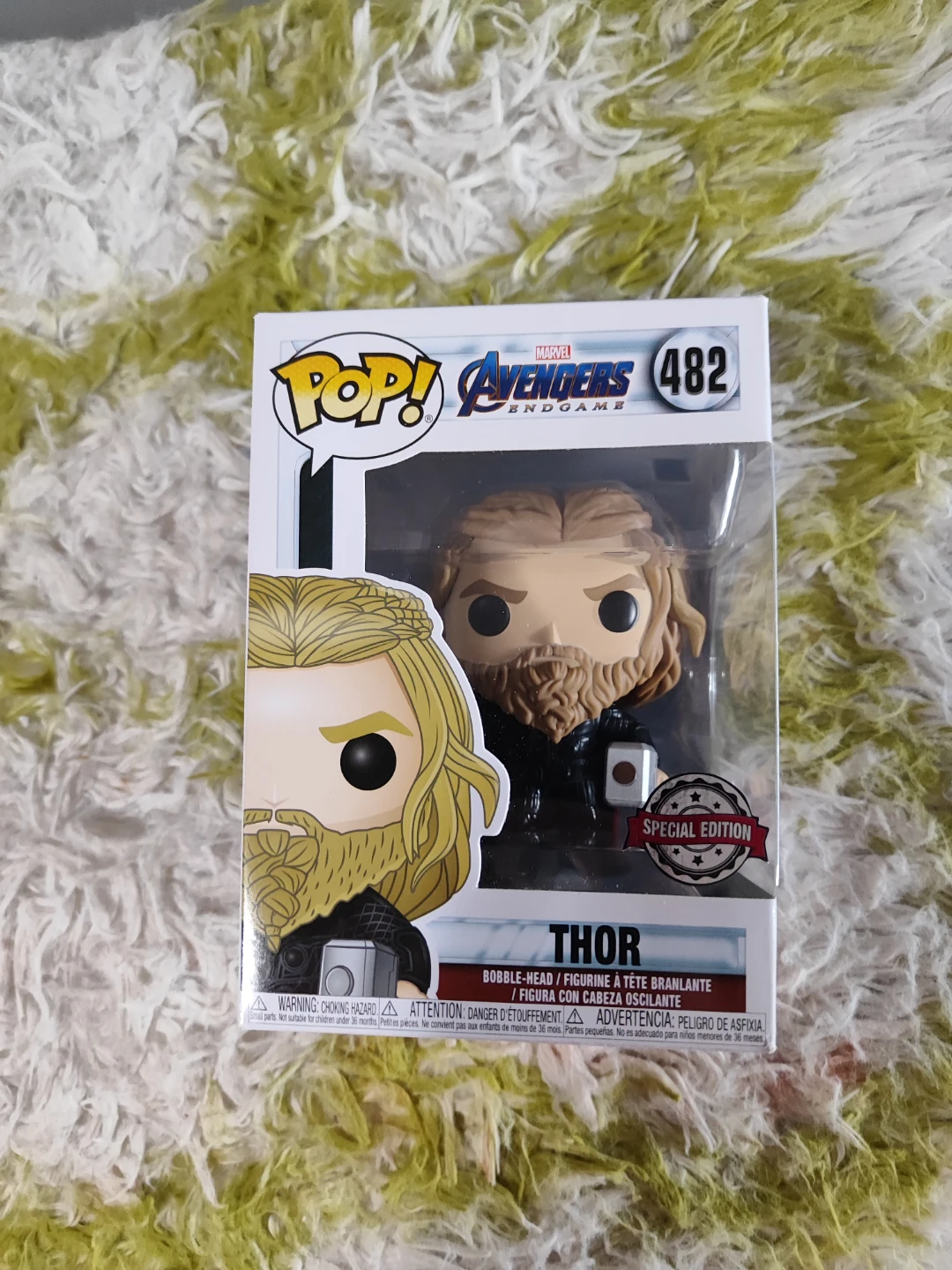 Marvel Avengers Endgame Thor #482 and old man steve