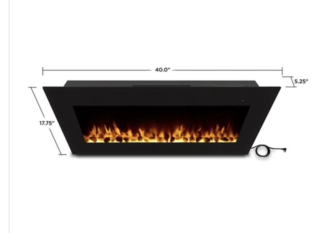 RealFlame 40" Electric Fireplace 1340E only light work - photo 2