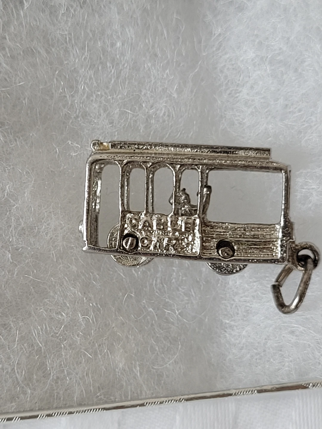 Sterling Silver Cable Car Charm - photo 4