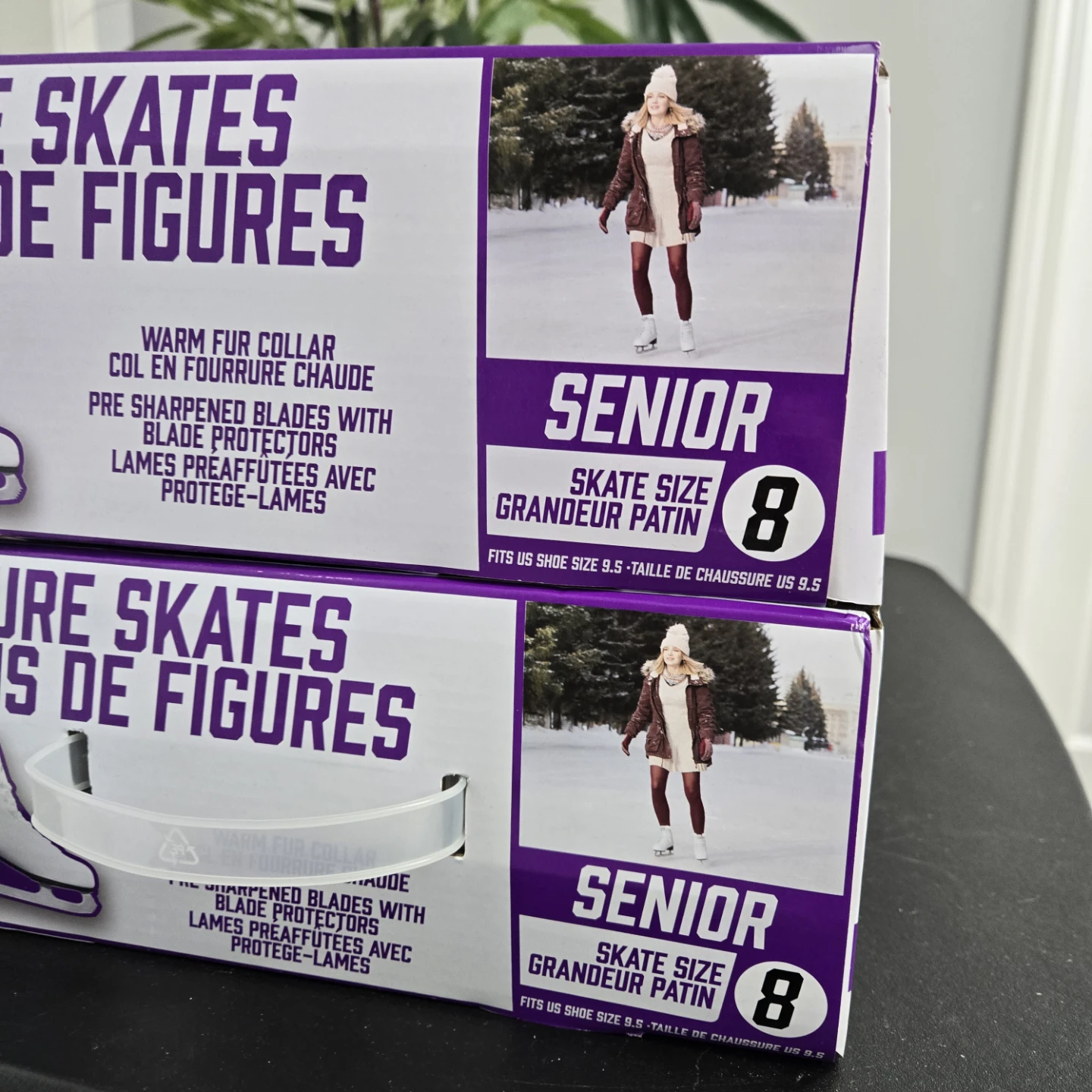 Adult figure skates size 8 - photo 2