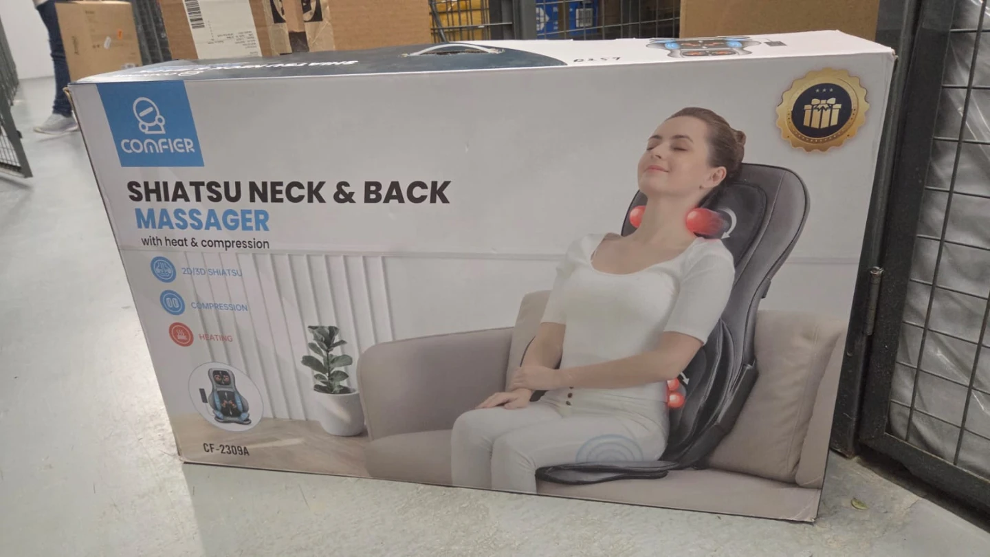 BNIB Comfier Shiatsu Neck & Back Massager with Heat