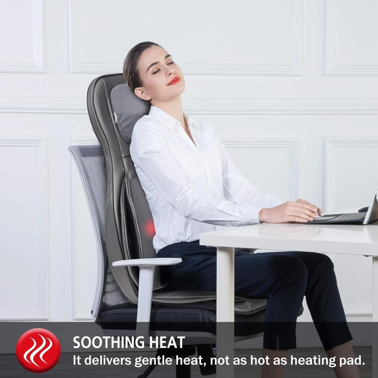 BNIB Comfier Shiatsu Neck & Back Massager with Heat - photo 4