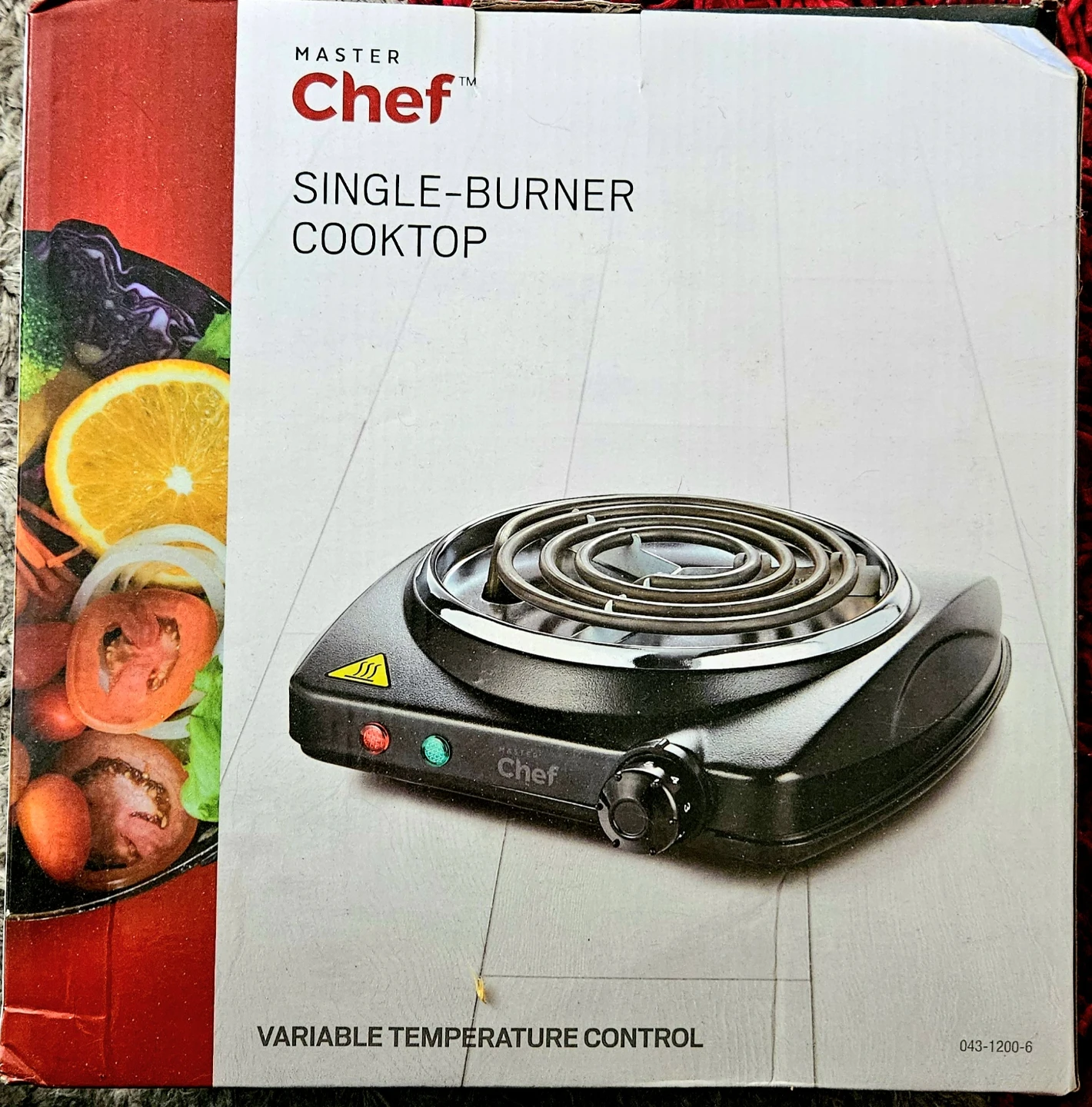 Master Chef Single-Burner Electric Cooktop - photo 4