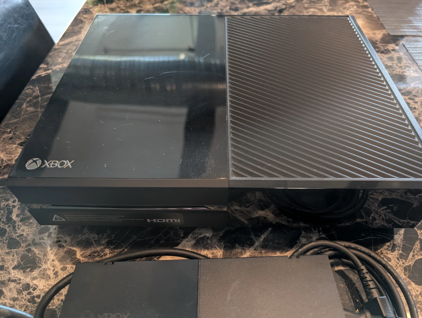 Xbox One Console with Two Controllers and Three Games