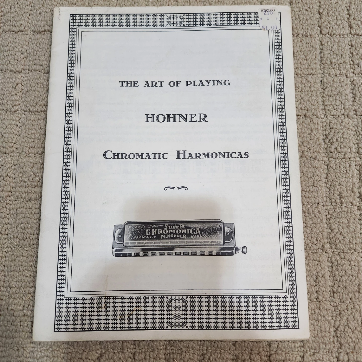 Hohner The Art of Playing Chromatic Harmonicas Book 1937