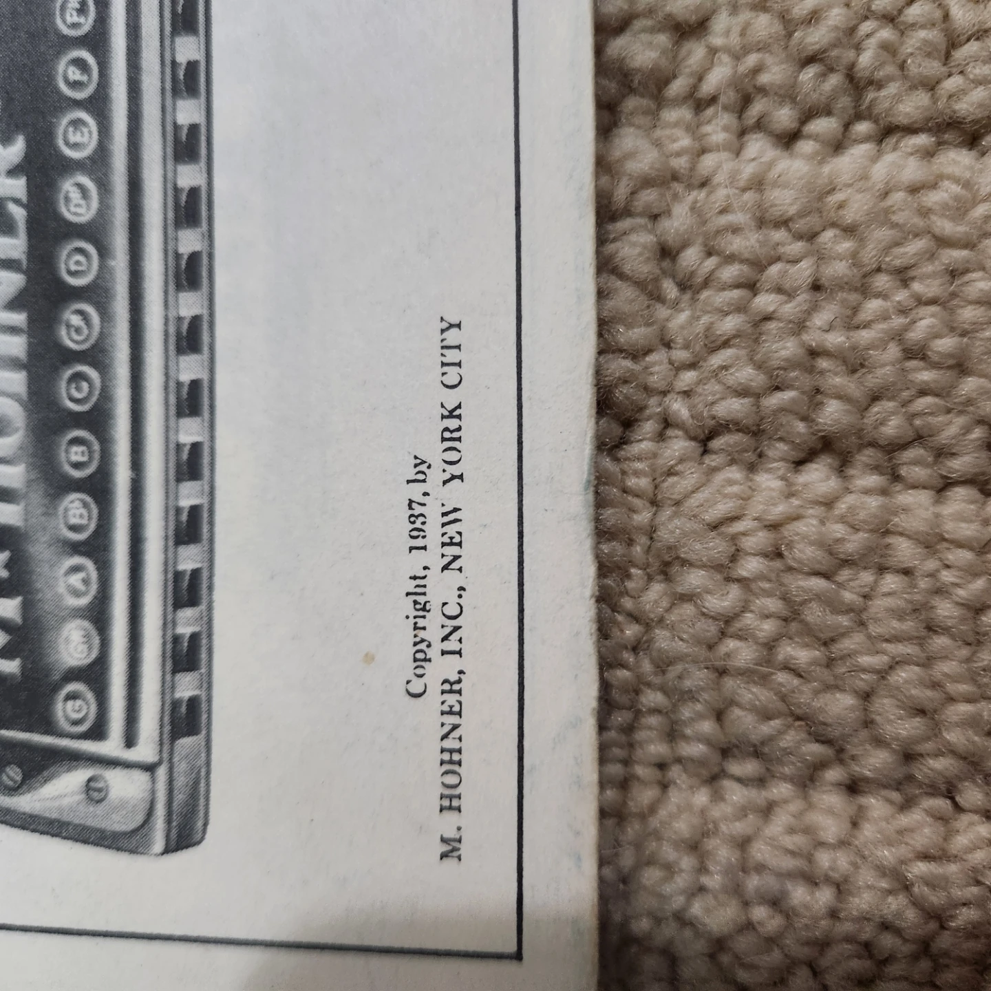 Hohner The Art of Playing Chromatic Harmonicas Book 1937 - photo 3