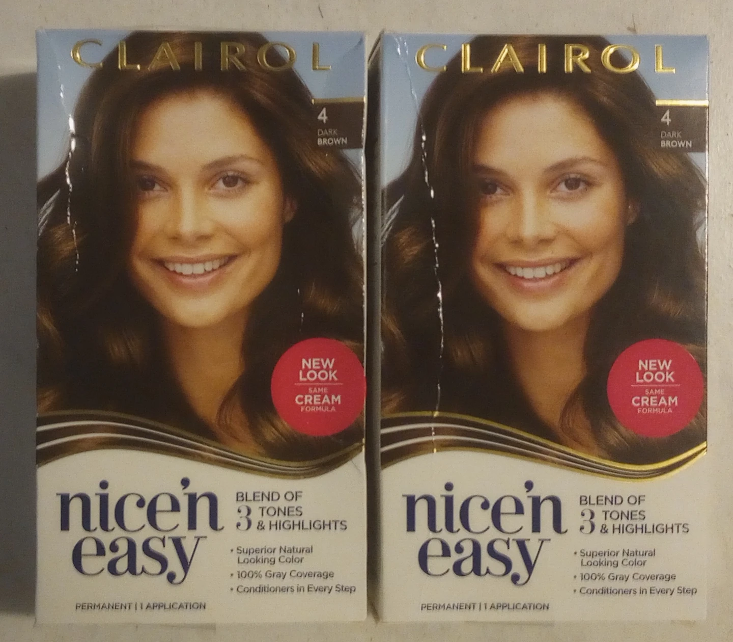 Clairol Nice & Easy Dark Brown Haircolor - 2 for $8