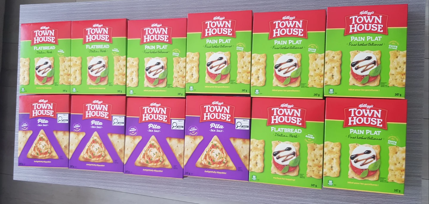Kellogg's Town House Crackers 2$each or 6 box for 10$ - photo 2