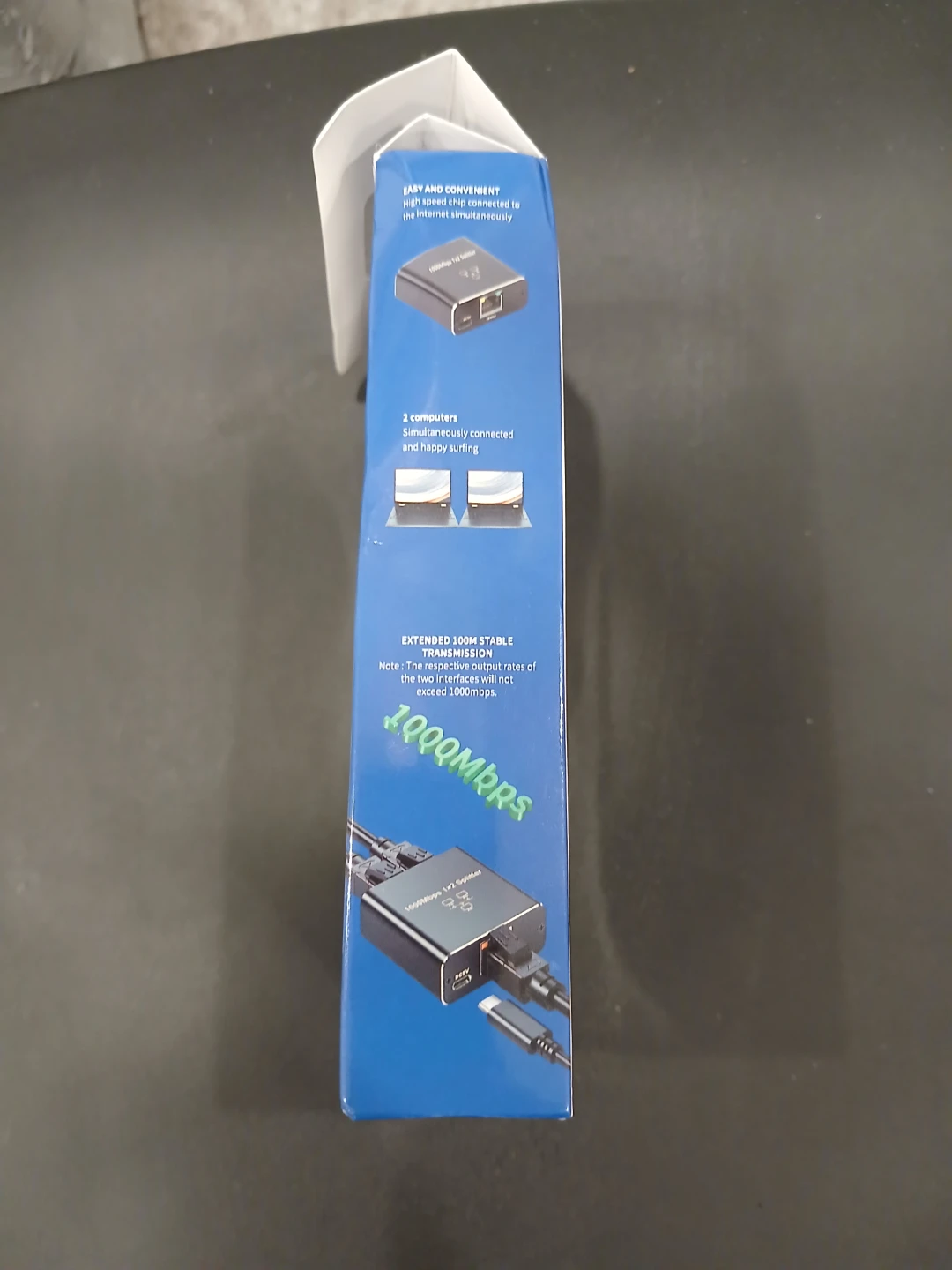 RJ45 Network Splitter Adapter 1-to-2 - photo 2