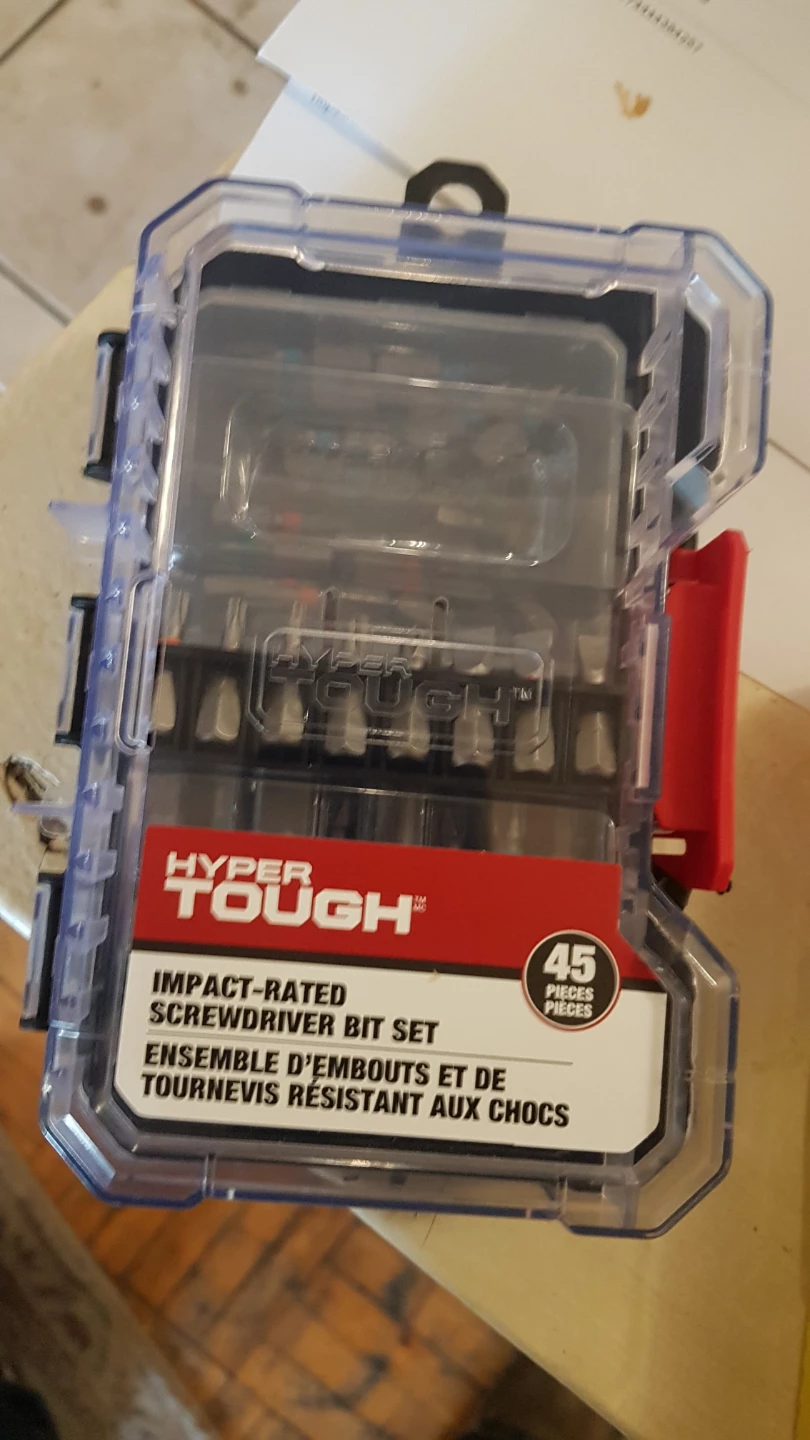 Screwdriver bit set