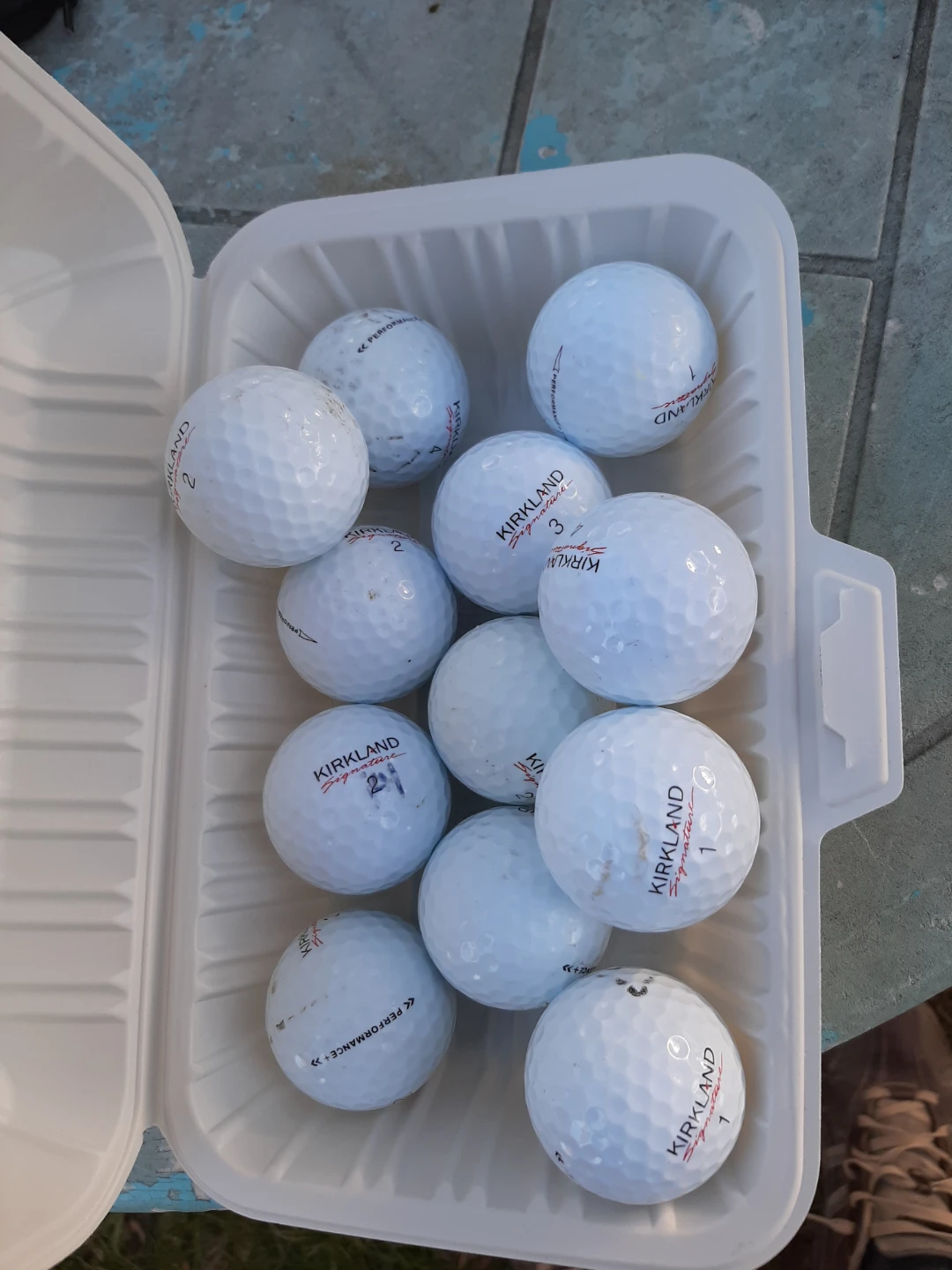 One Dozen Kirkland Golf Balls