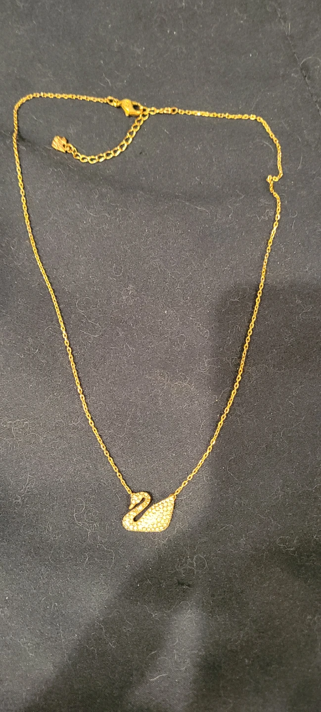 Swarovski Swan Necklace