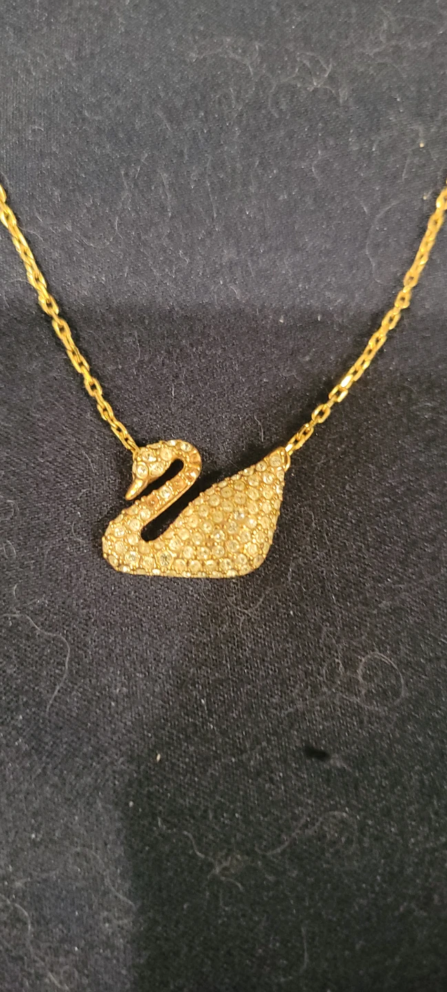 Swarovski Swan Necklace - photo 2