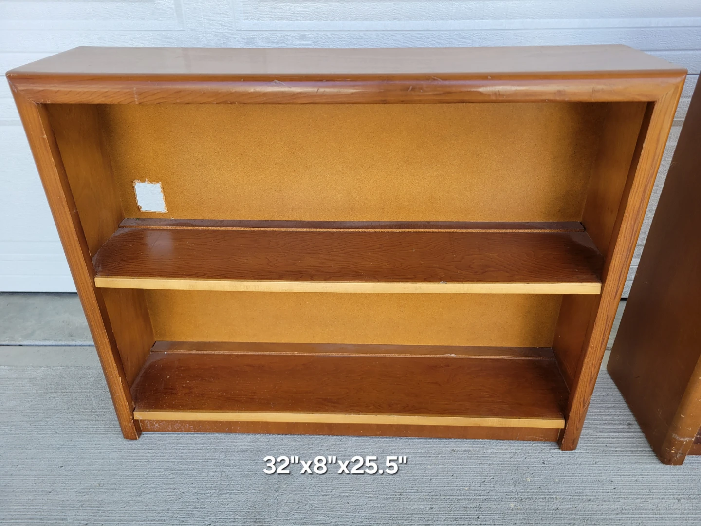 Two Wooden Bookshelves / Shelving units. - photo 4