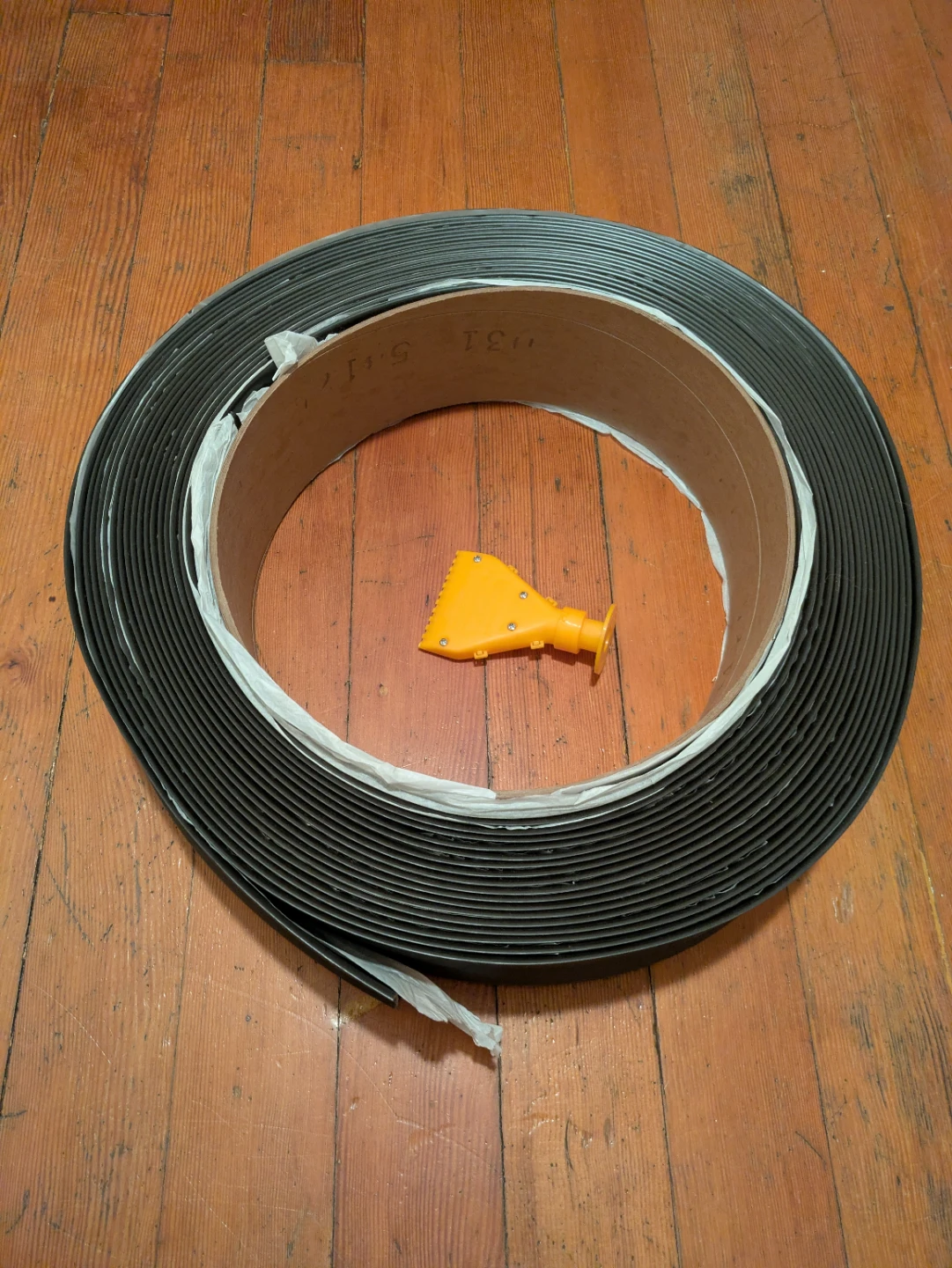 Black Rubber Trim Roll with Applicator Tool - photo 2