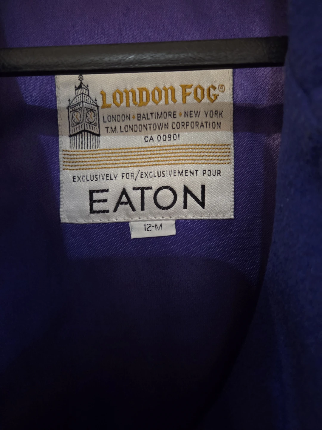 London Fog Double-Breasted Wool Coat - photo 2