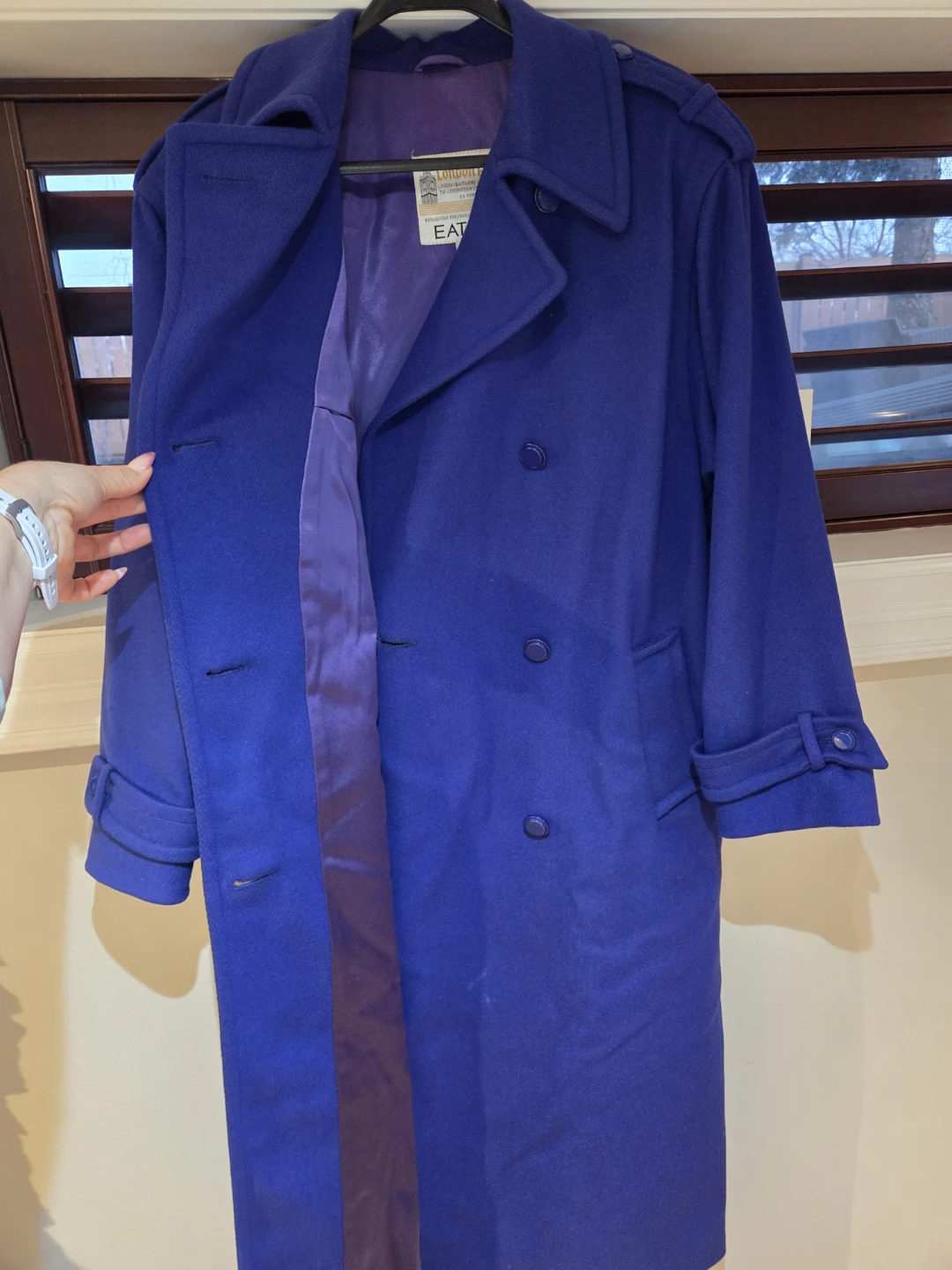London Fog Double-Breasted Wool Coat - photo 4