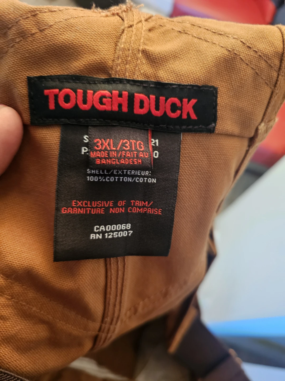 Men's 3xl coveralls new tough duck - photo 5