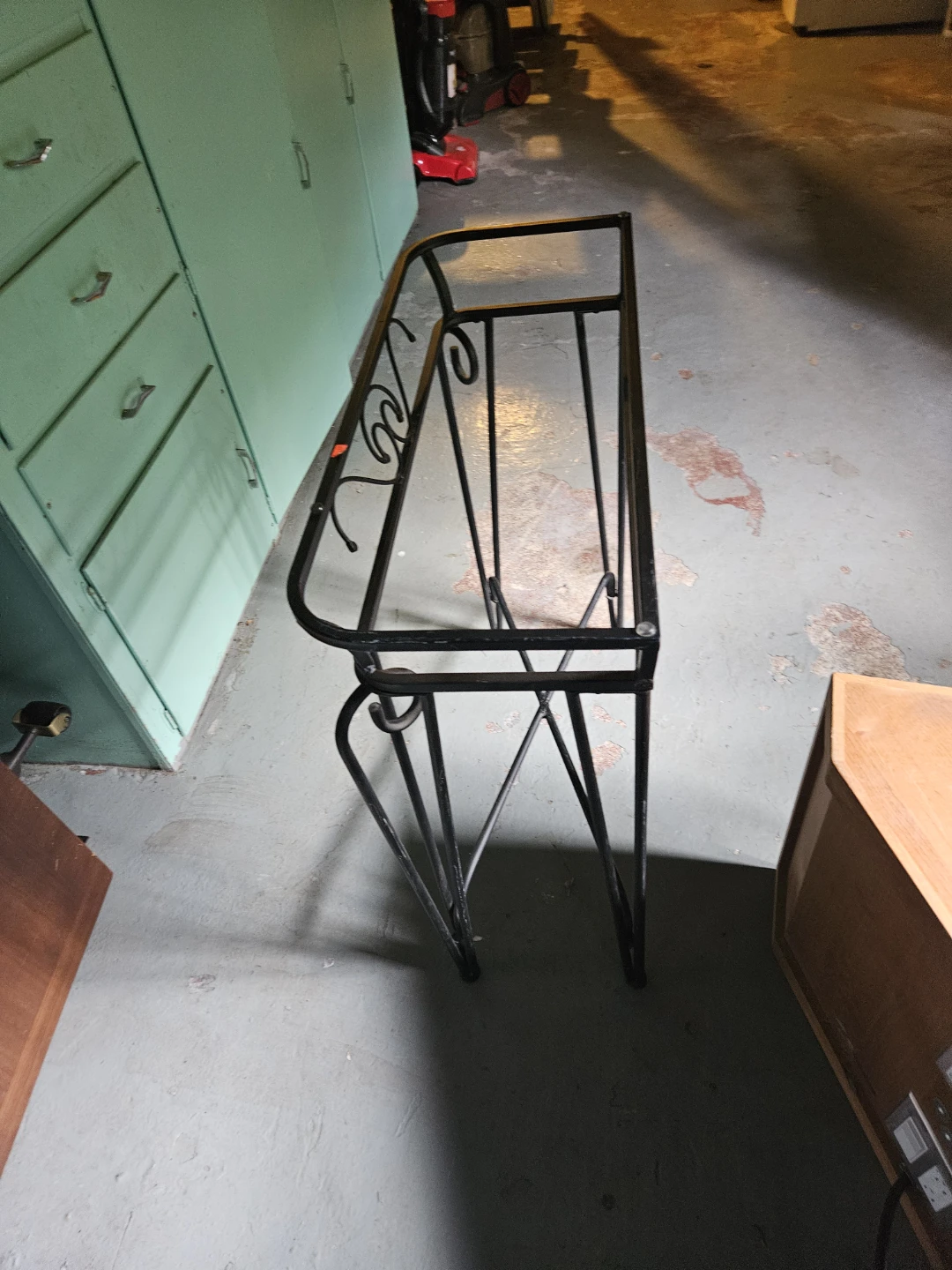 Black Metal Plant Stand - photo 2
