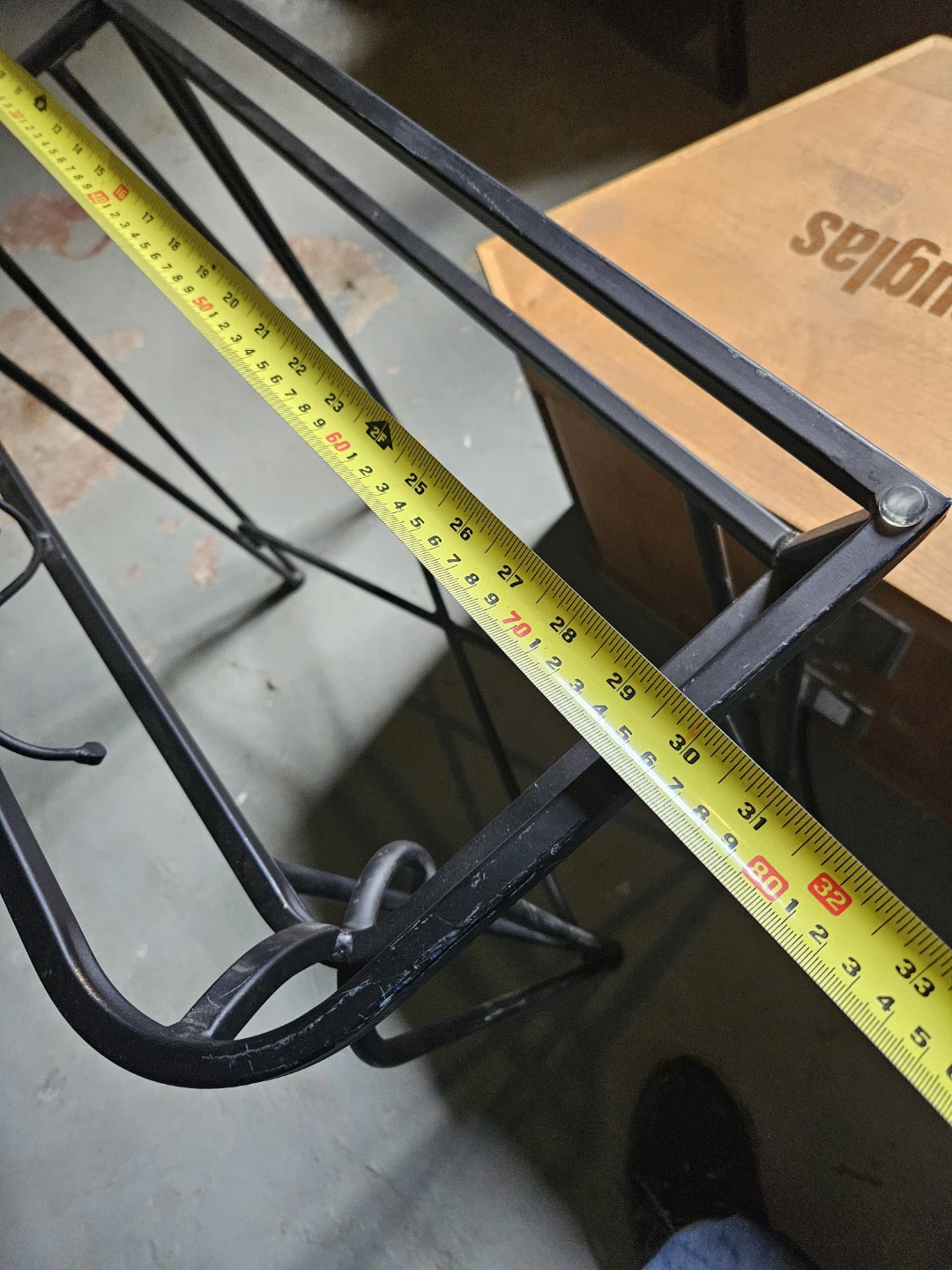 Black Metal Plant Stand - photo 5