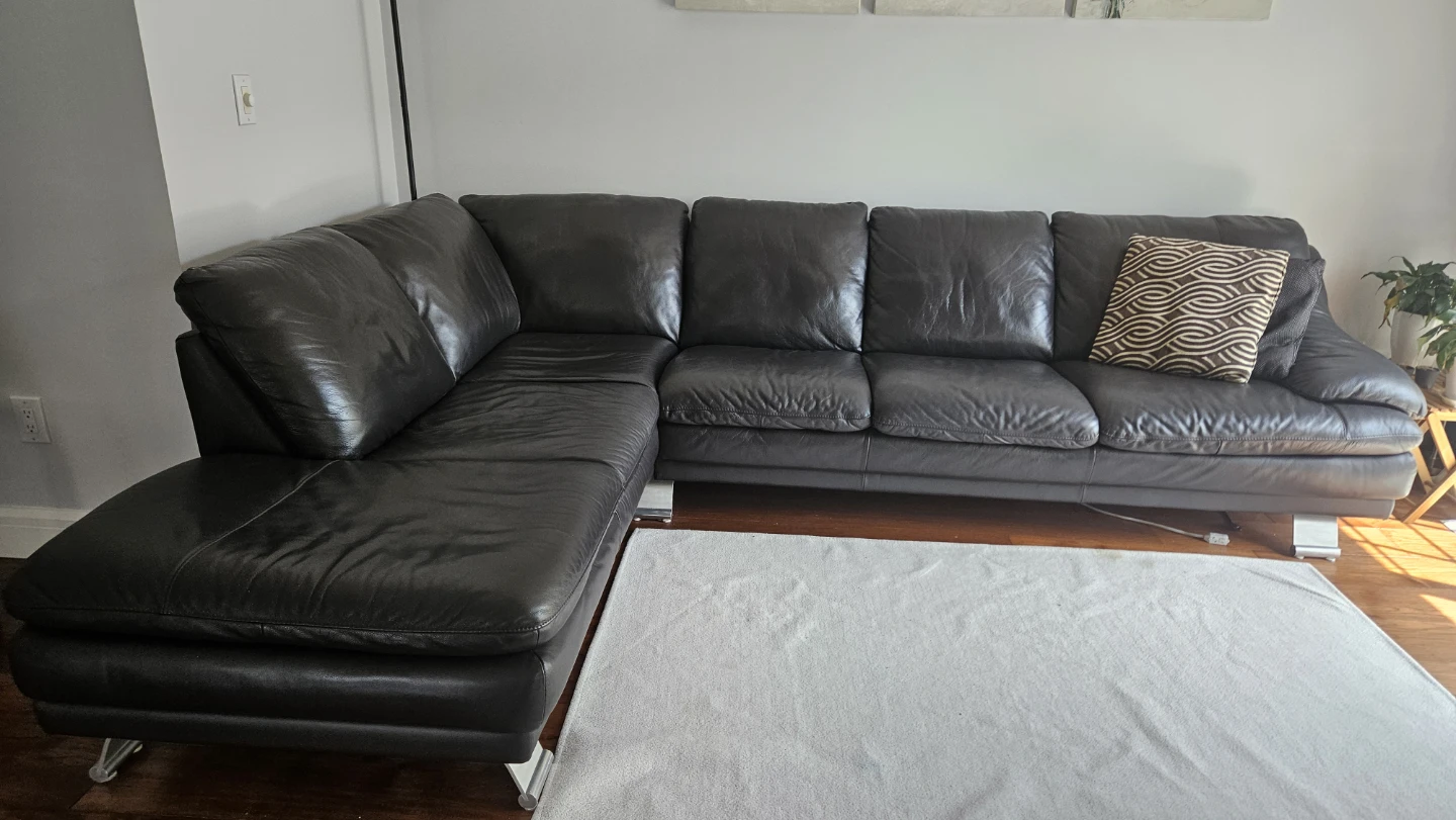 Natuzzi Italsofa sectional sofa