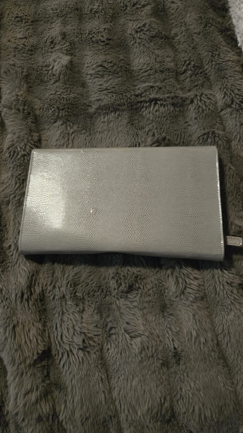 Grey Faux Leather Jewellery Travel Organizer - photo 3