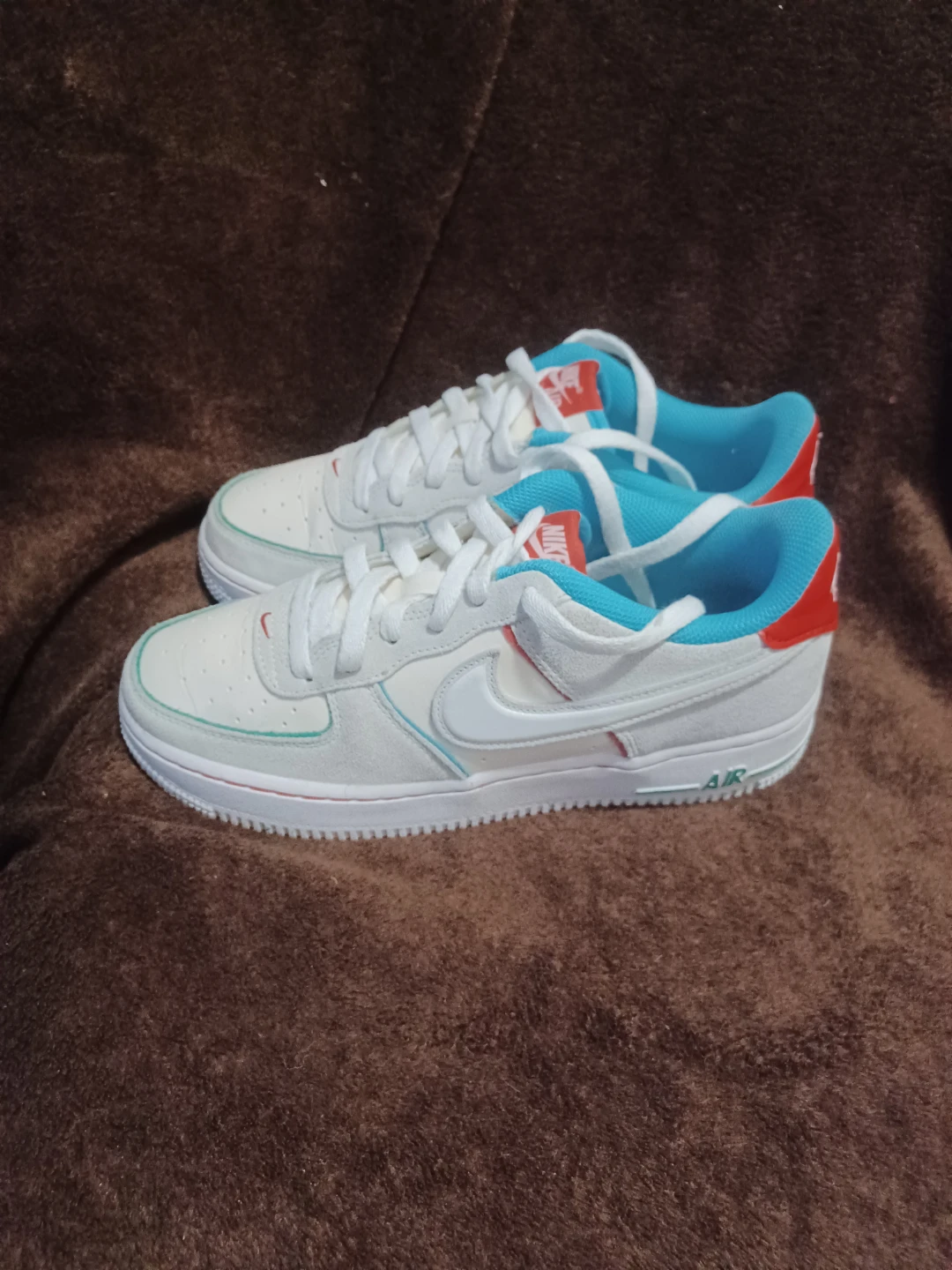 Nike air force 1 low lv8 holiday cookies size 6.5y