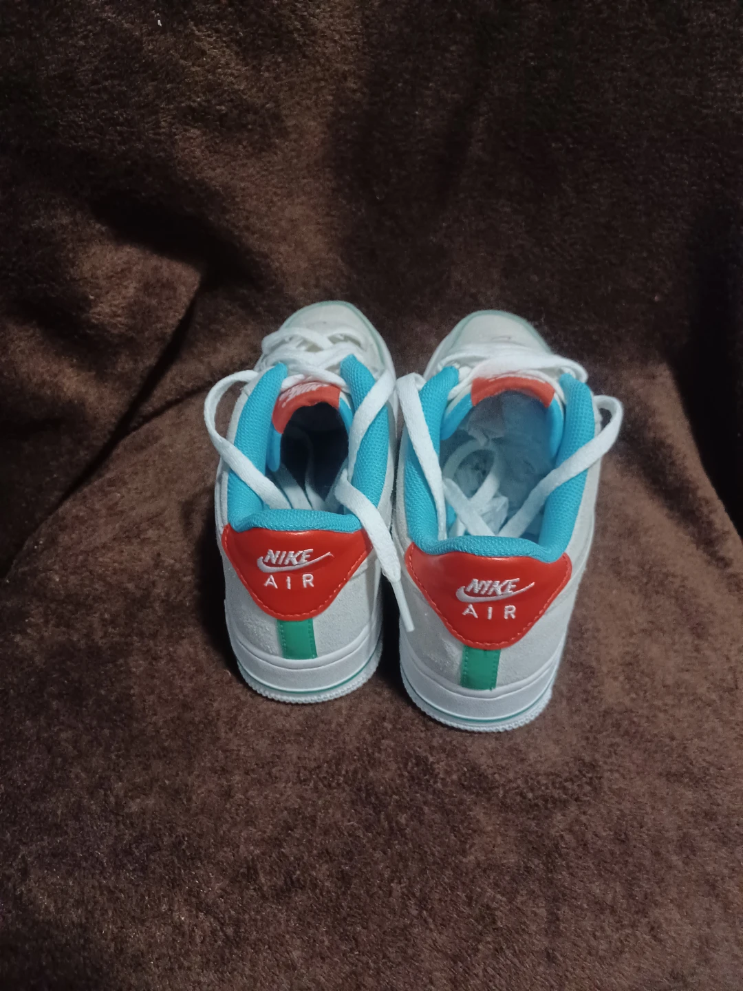 Nike air force 1 low lv8 holiday cookies size 6.5y - photo 3