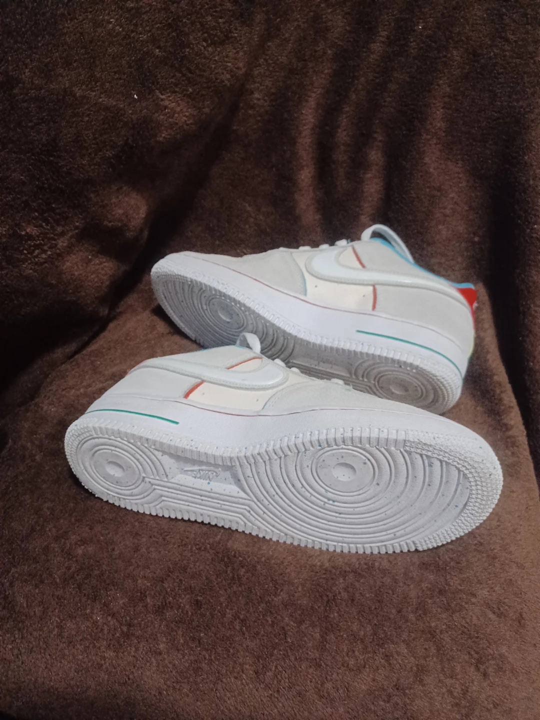 Nike air force 1 low lv8 holiday cookies size 6.5y - photo 4