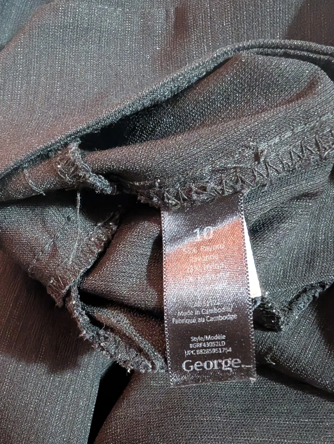 George Black Dress Pants Size 10 - photo 3