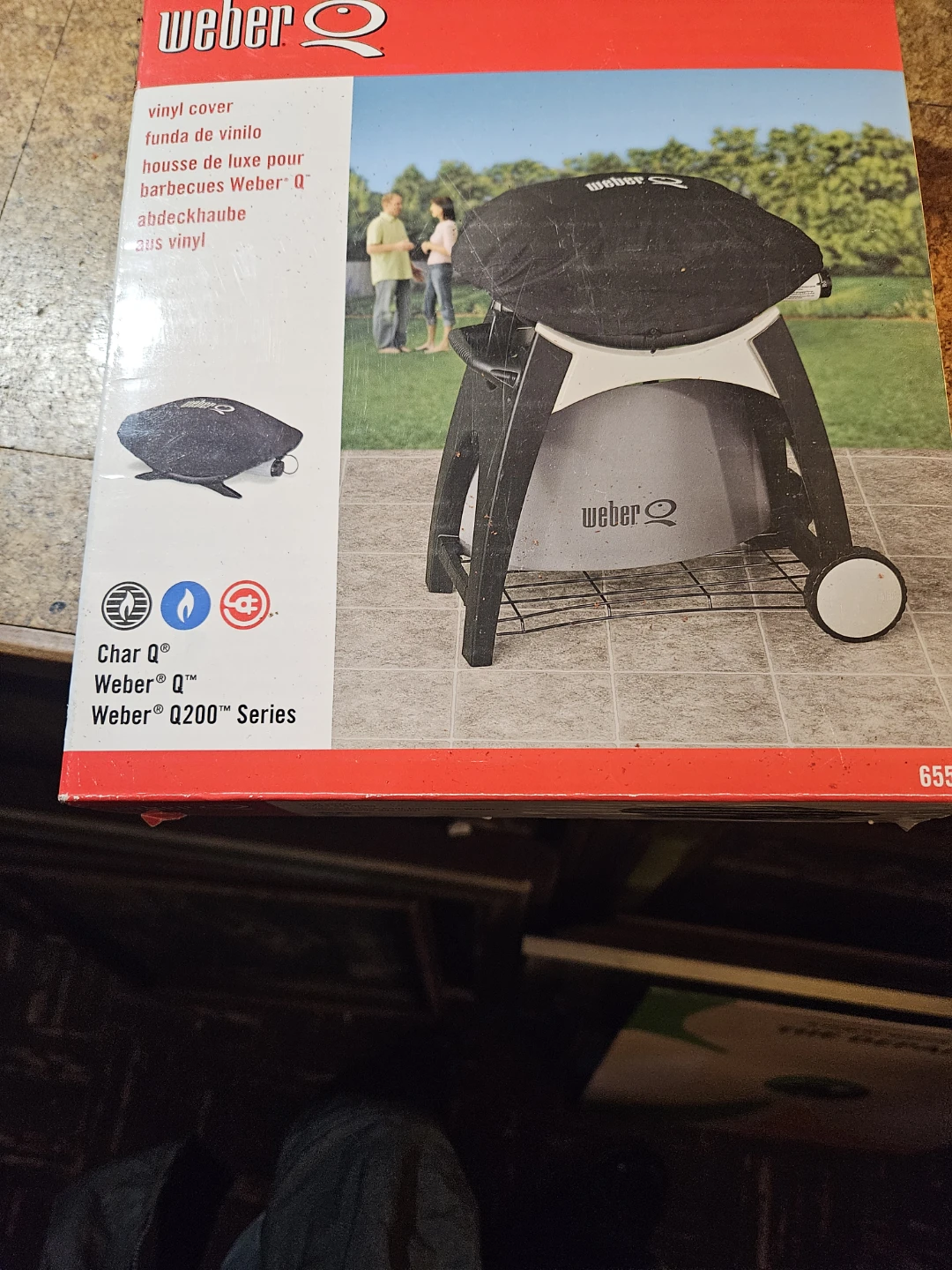 Weber Q200 Series Vinyl Grill Cover - photo 3