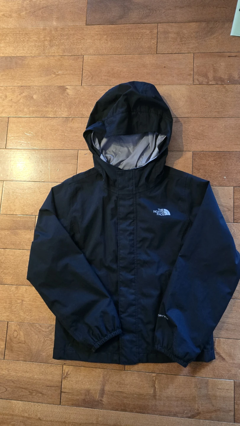 The North Face Girls XS/TP Black Hooded Jacket - photo 2