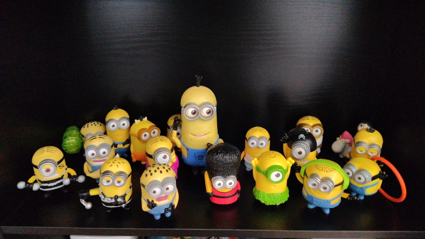 Collection of Minions Figurines