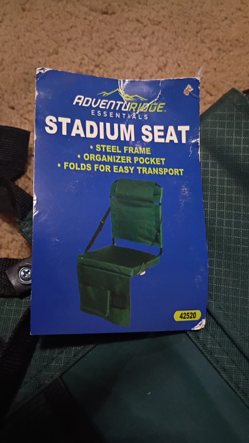 Adventure Ridge Stadium Seat - Green